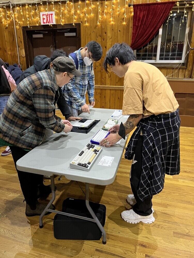 Image of a keyboard meetup