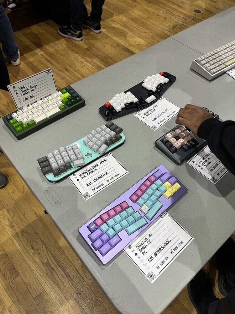 Image of a keyboard meetup