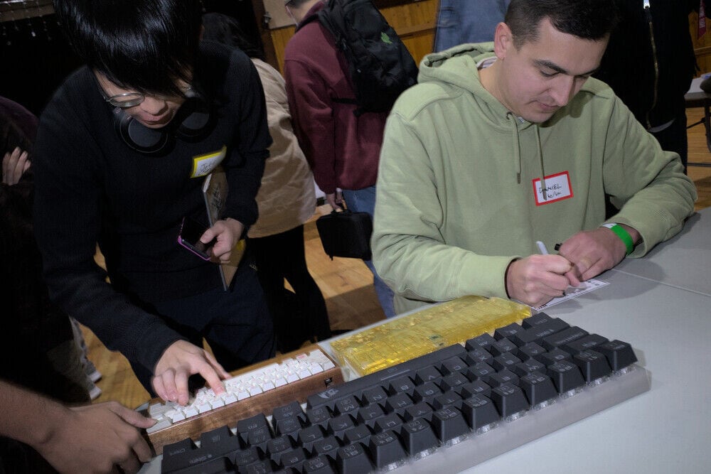 Image of a keyboard meetup