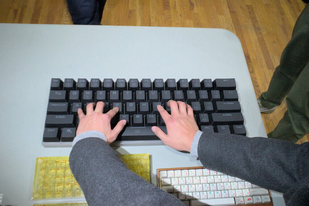 Image of a keyboard meetup