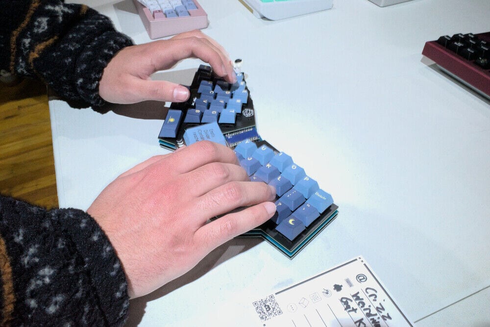 Image of a keyboard meetup