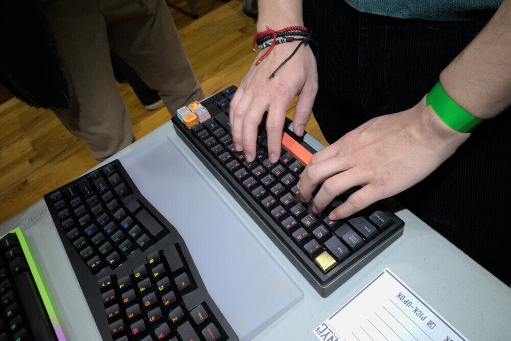 Image of a keyboard meetup