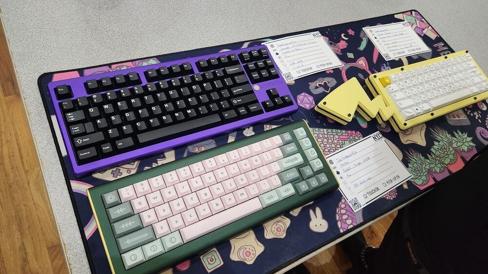 Image of a keyboard meetup