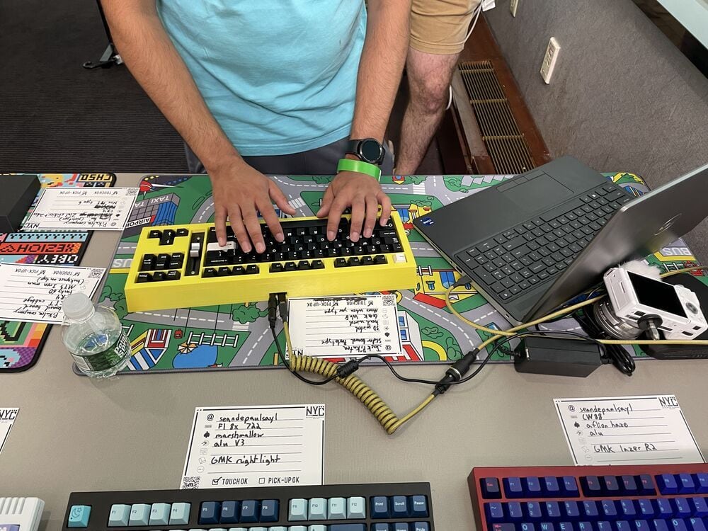 Image of a keyboard meetup