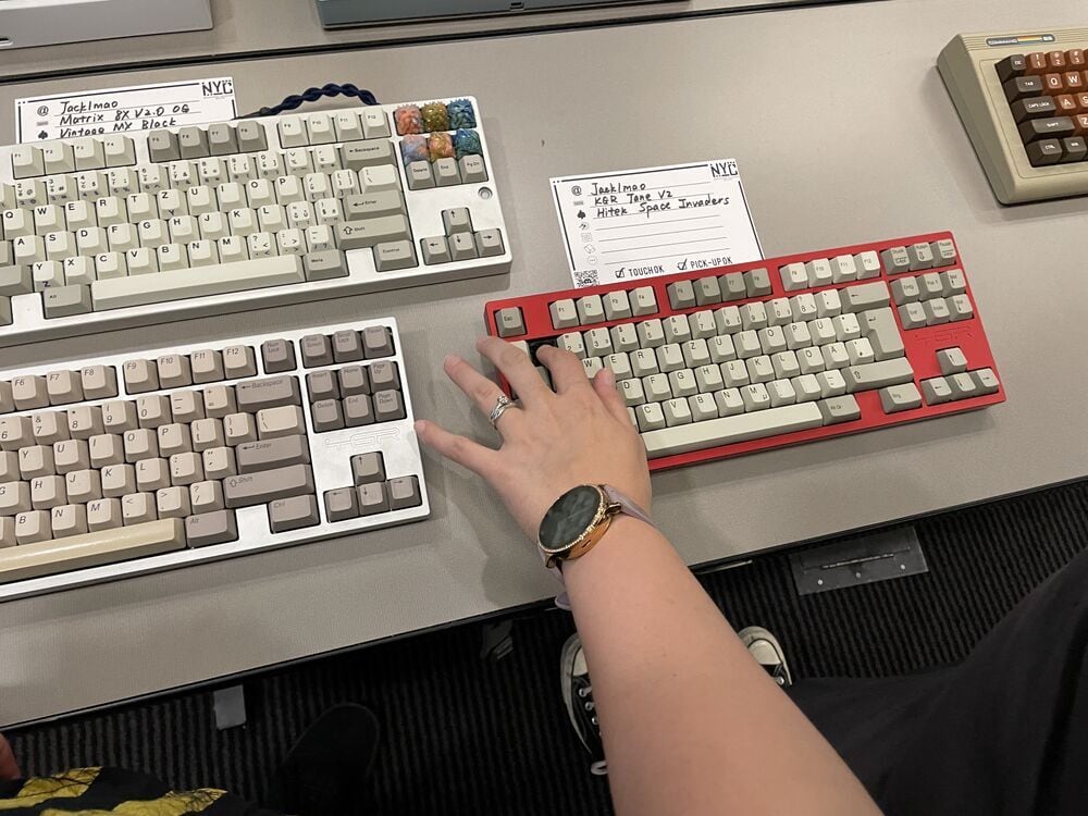 Image of a keyboard meetup