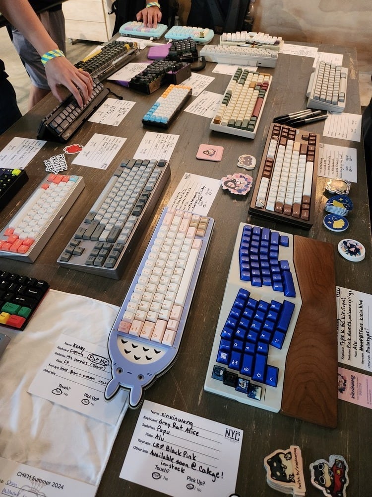 Image of a keyboard meetup