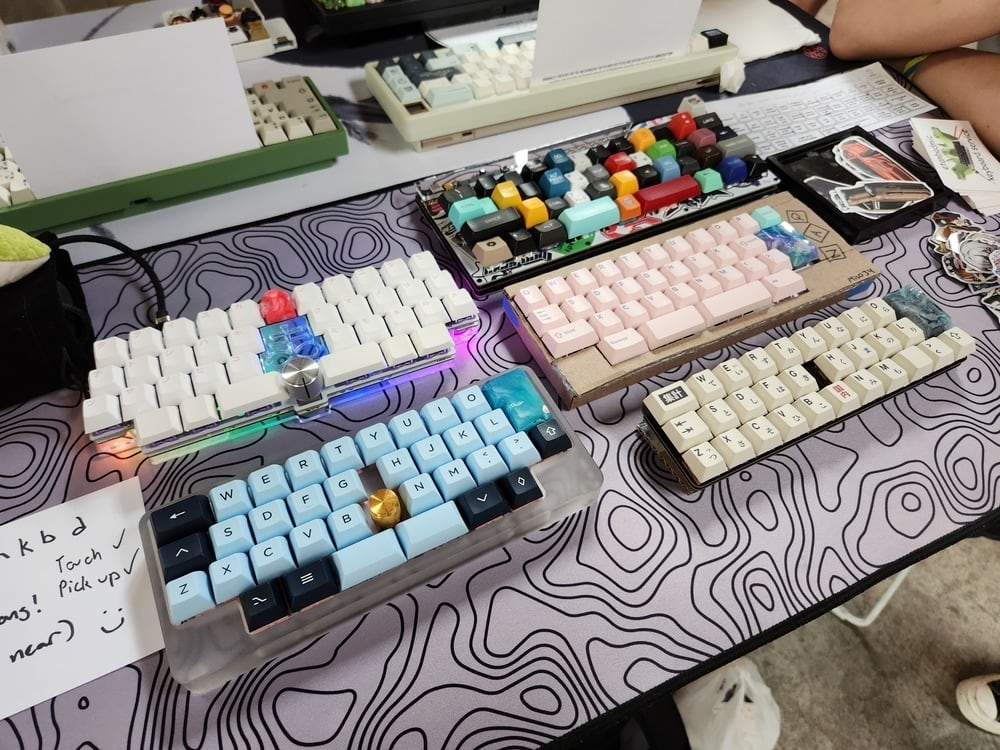 Image of a keyboard meetup