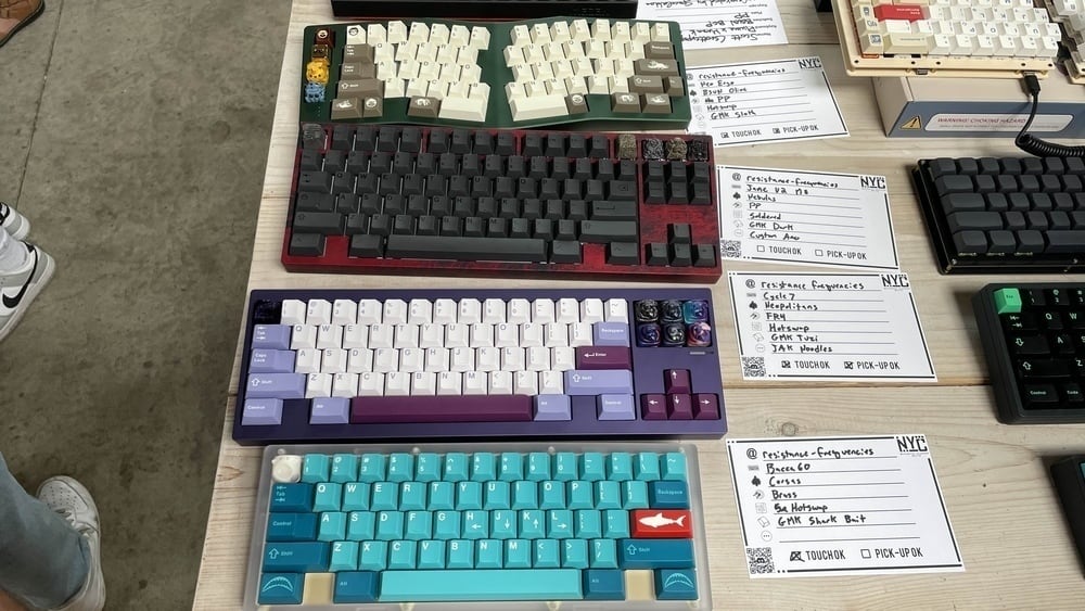 Image of a keyboard meetup