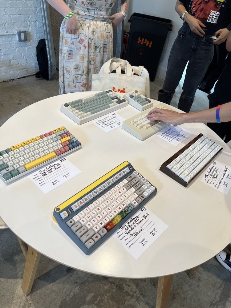 Image of a keyboard meetup