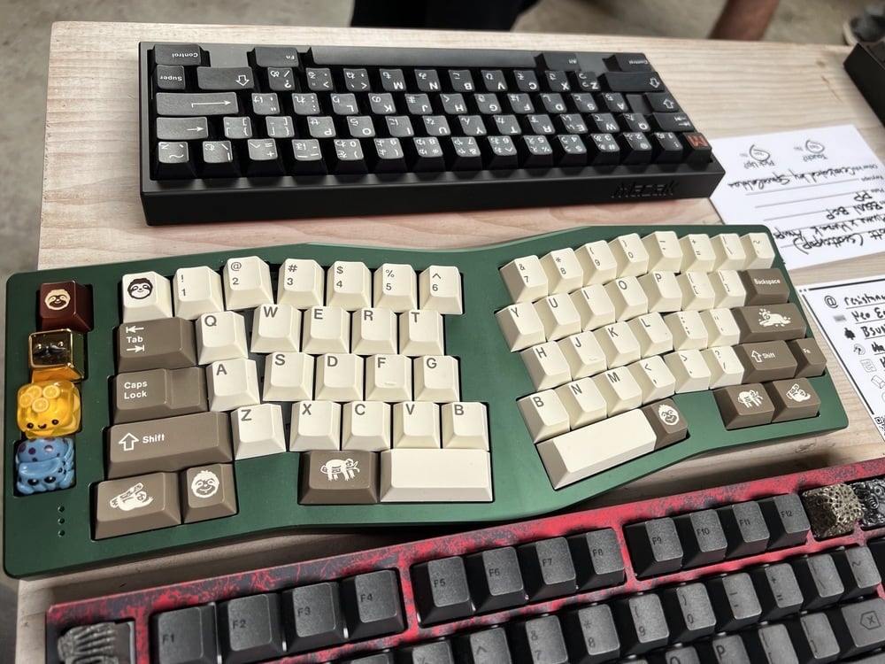 Image of a keyboard meetup