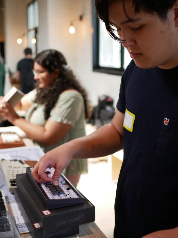 Image of a keyboard meetup