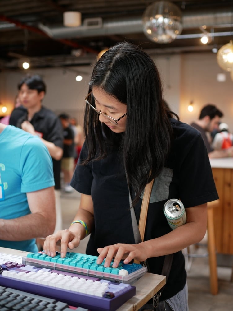 Image of a keyboard meetup