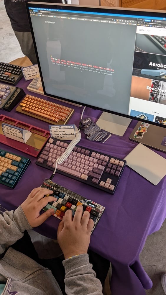 Image of a keyboard meetup