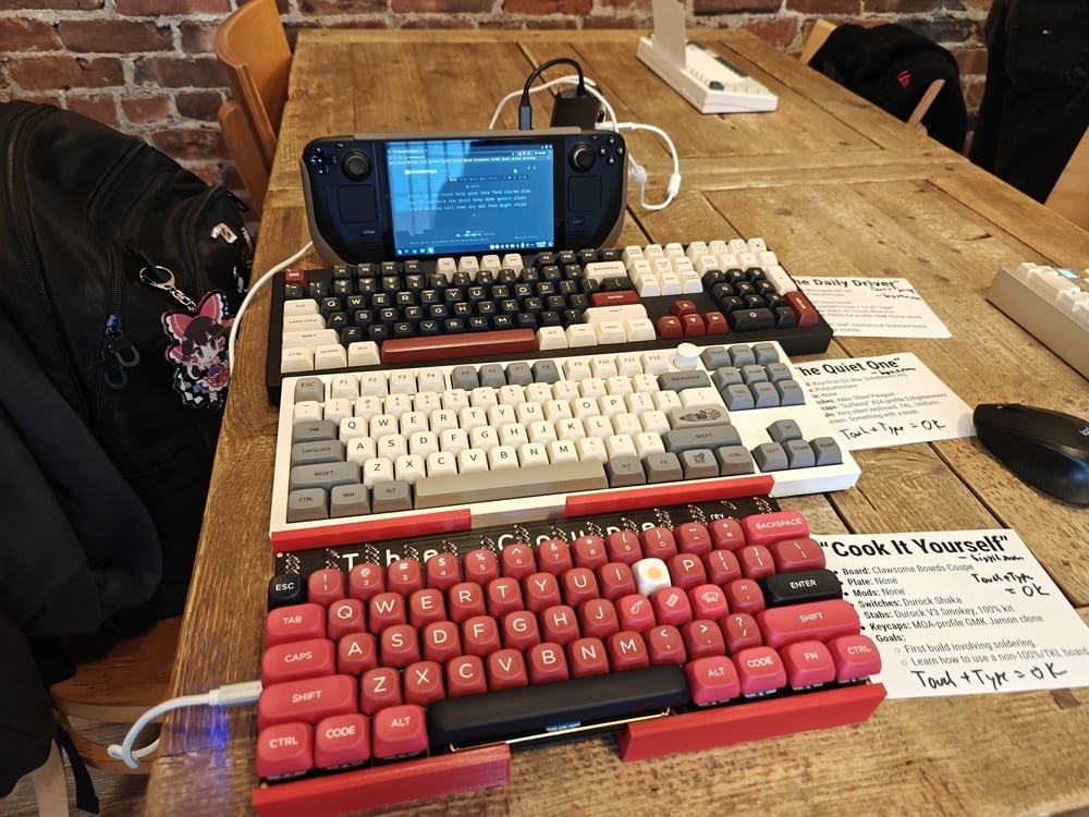 Image of a keyboard meetup