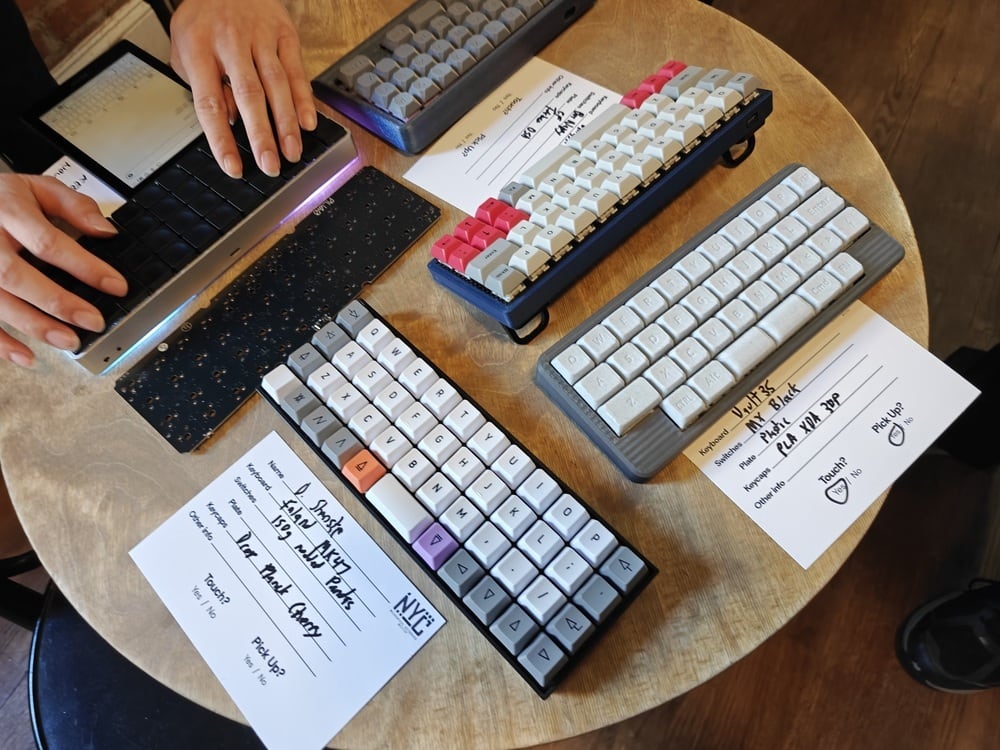 Image of a keyboard meetup