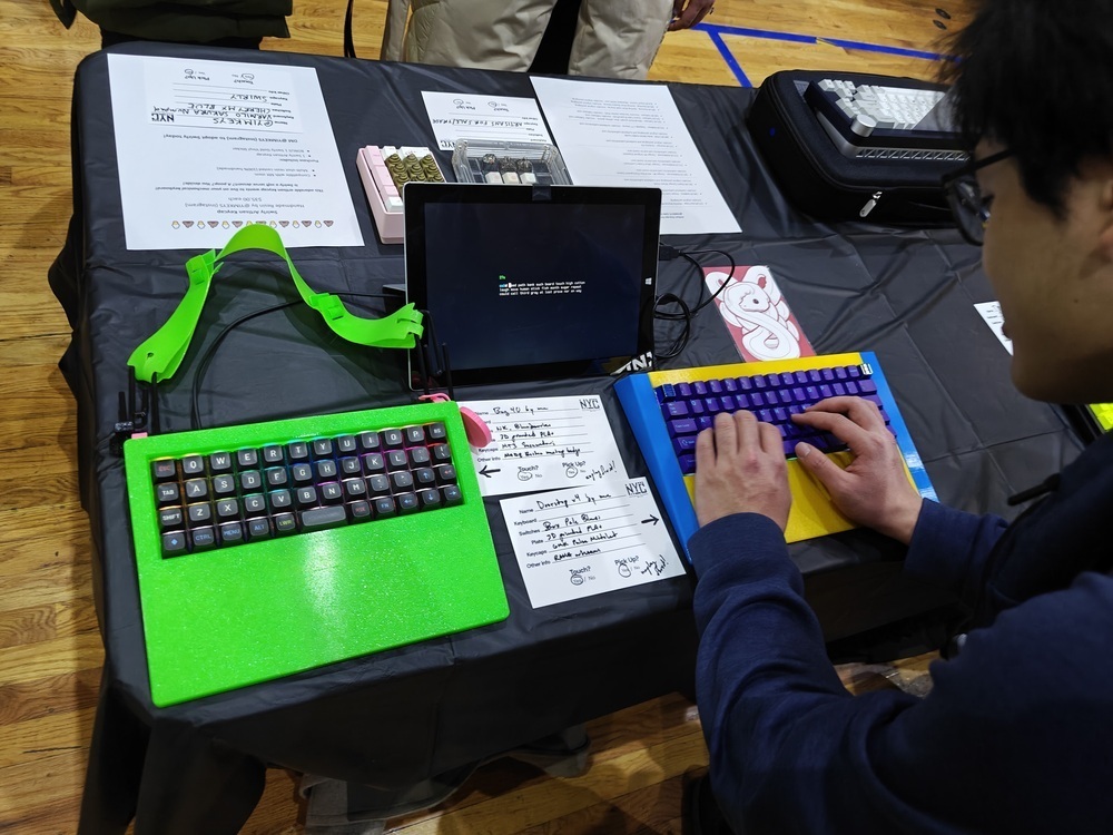 Image of a keyboard meetup