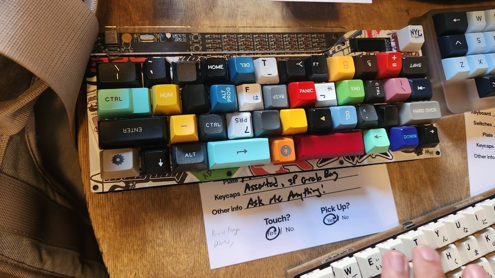 Image of a keyboard meetup