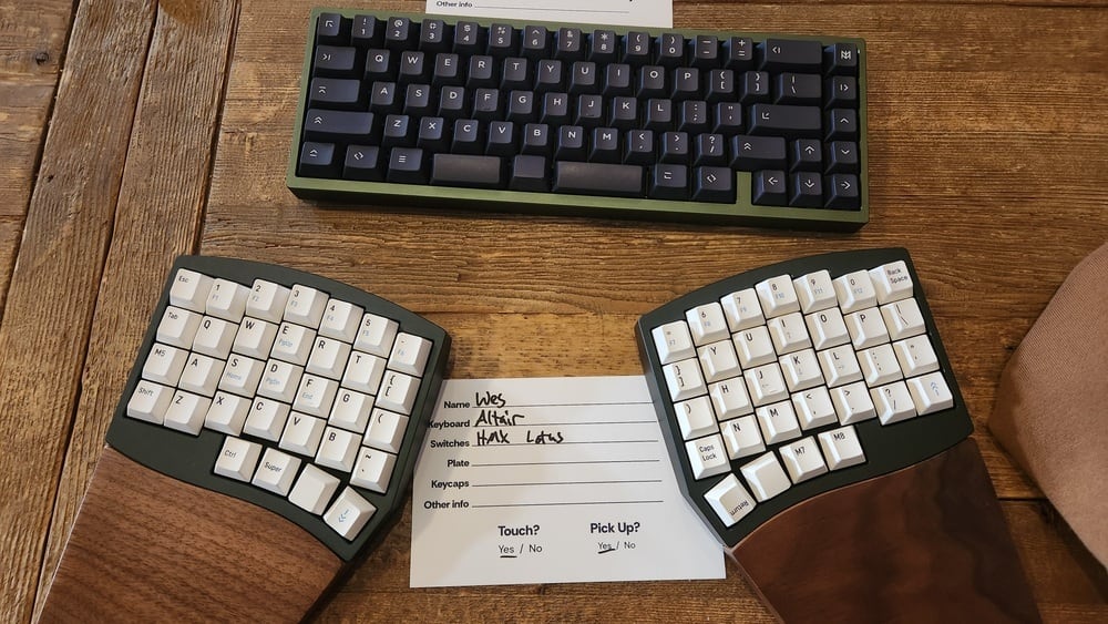 Image of a keyboard meetup