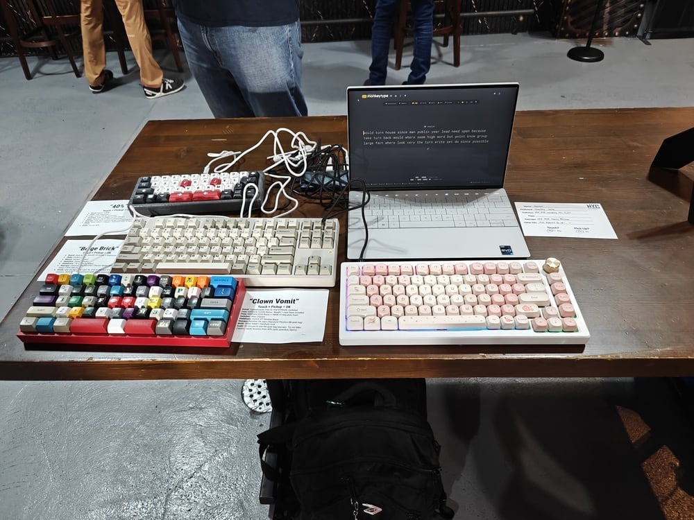 Image of a keyboard meetup