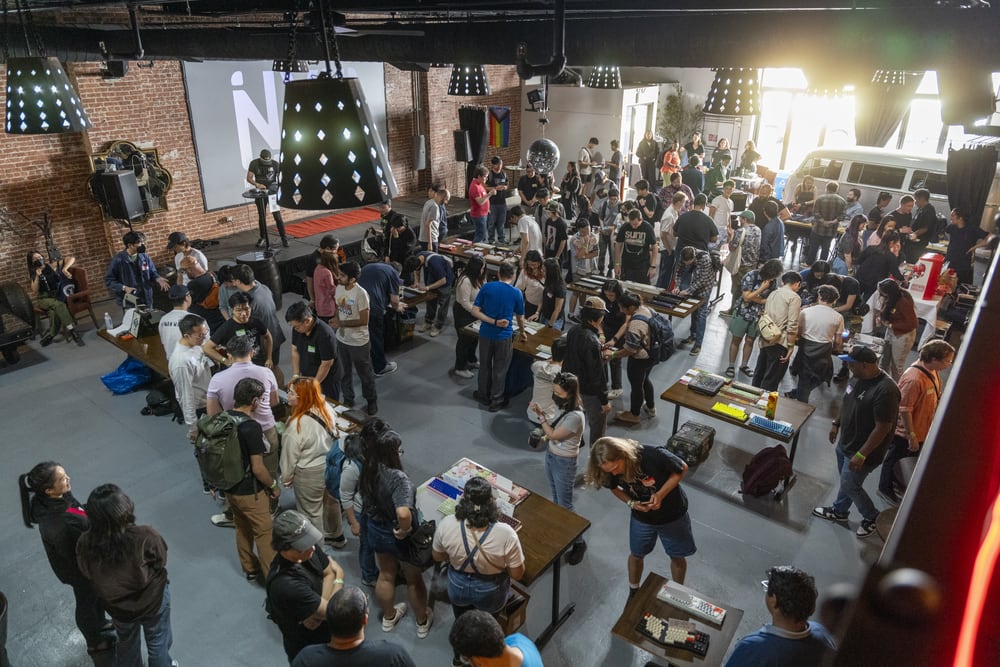 Image of a keyboard meetup