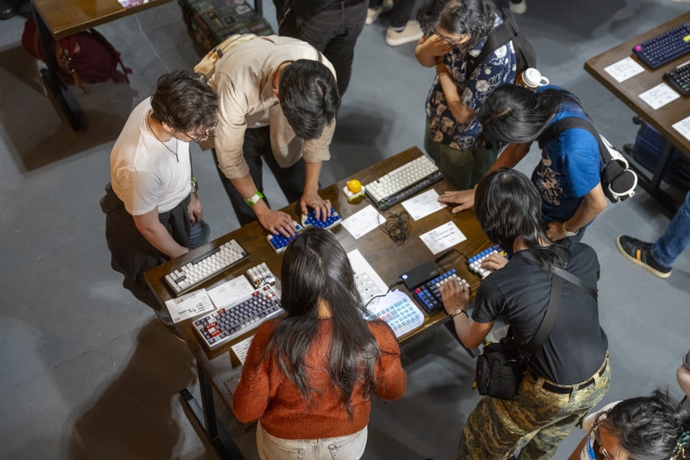 Image of a keyboard meetup