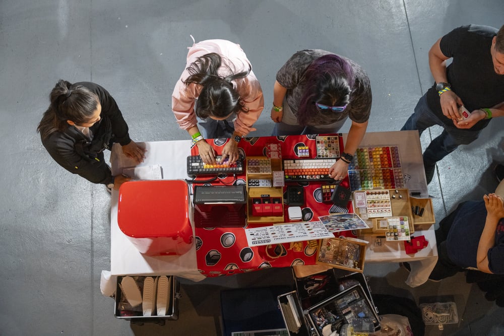 Image of a keyboard meetup