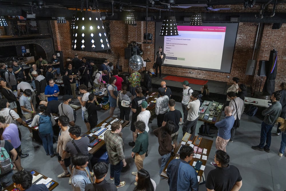 Image of a keyboard meetup